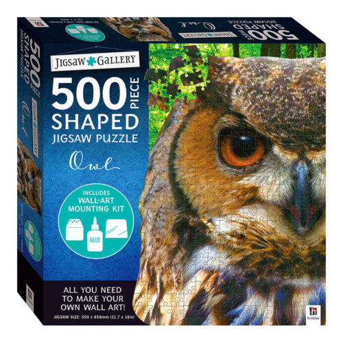 Shaped Wildlife Jigsaws Owl