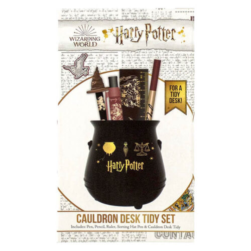 Harry Potter Cauldron Desk Tidy Set HP148215