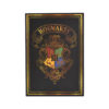 Harry Potter A5 Casebound Notebook - Black - Colourful Crest