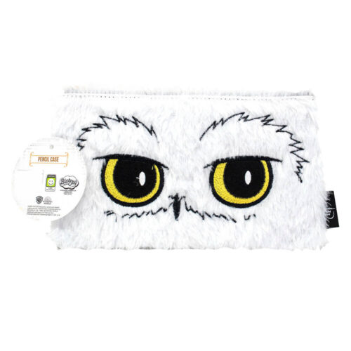 slhp389 harry potter plush hedwig pencil case