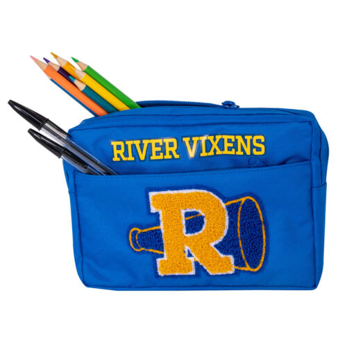 slrd007 riverdale multipocket pencil case with pencils in