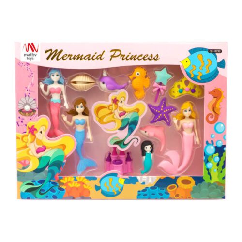 Gift Eraser Collection: Mermaid Princess