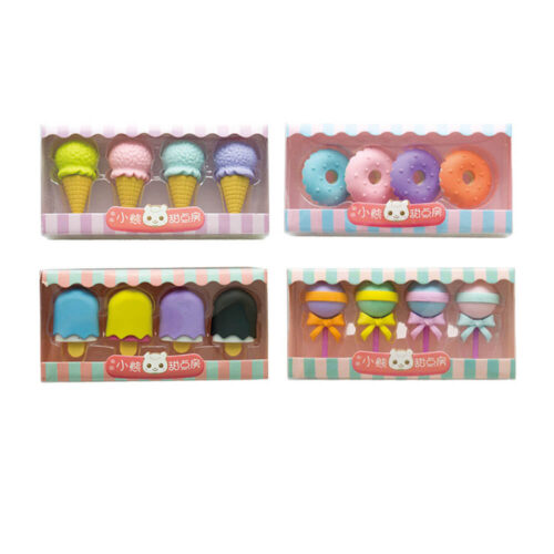 Fancy Eraser Set: Desserts