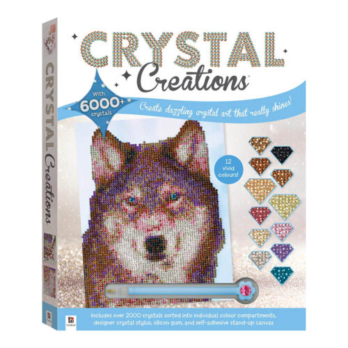 Crystal Creation - Wolf in snow