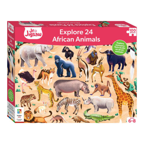 Junior Jigsaw Explore 24- African Animals