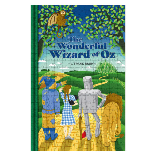 jl5213 pp jigsaw library wizard of oz puzzle front cutter