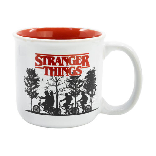 Young Adult Ceramic Breakfast Mug 14 oz in Gift Box Stranger Things