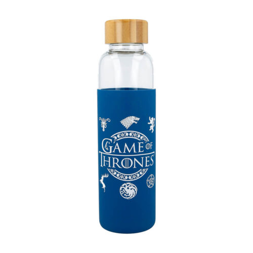 Young Adult Glass Bottle With Silicone Cover 585 ml Game of Thrones