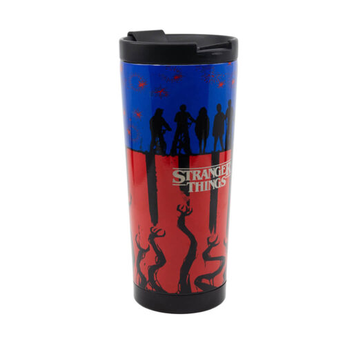 Young Adult Insulated Stainless Steel Coffee Tumbler 425 ml Stranger Things