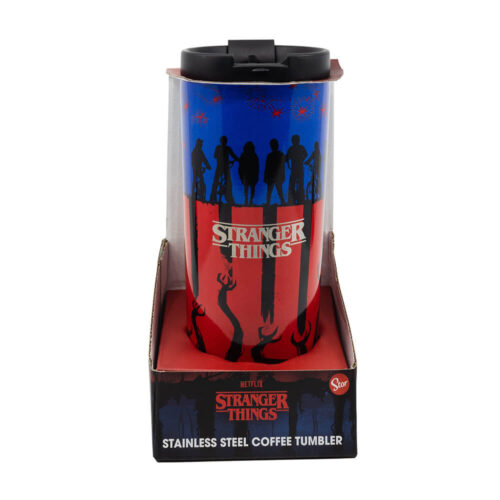 Young Adult Insulated Stainless Steel Coffee Tumbler 425 ml Stranger Things